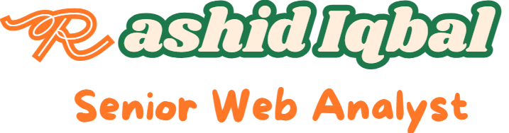 Rashid Iqbal awan web Analyst